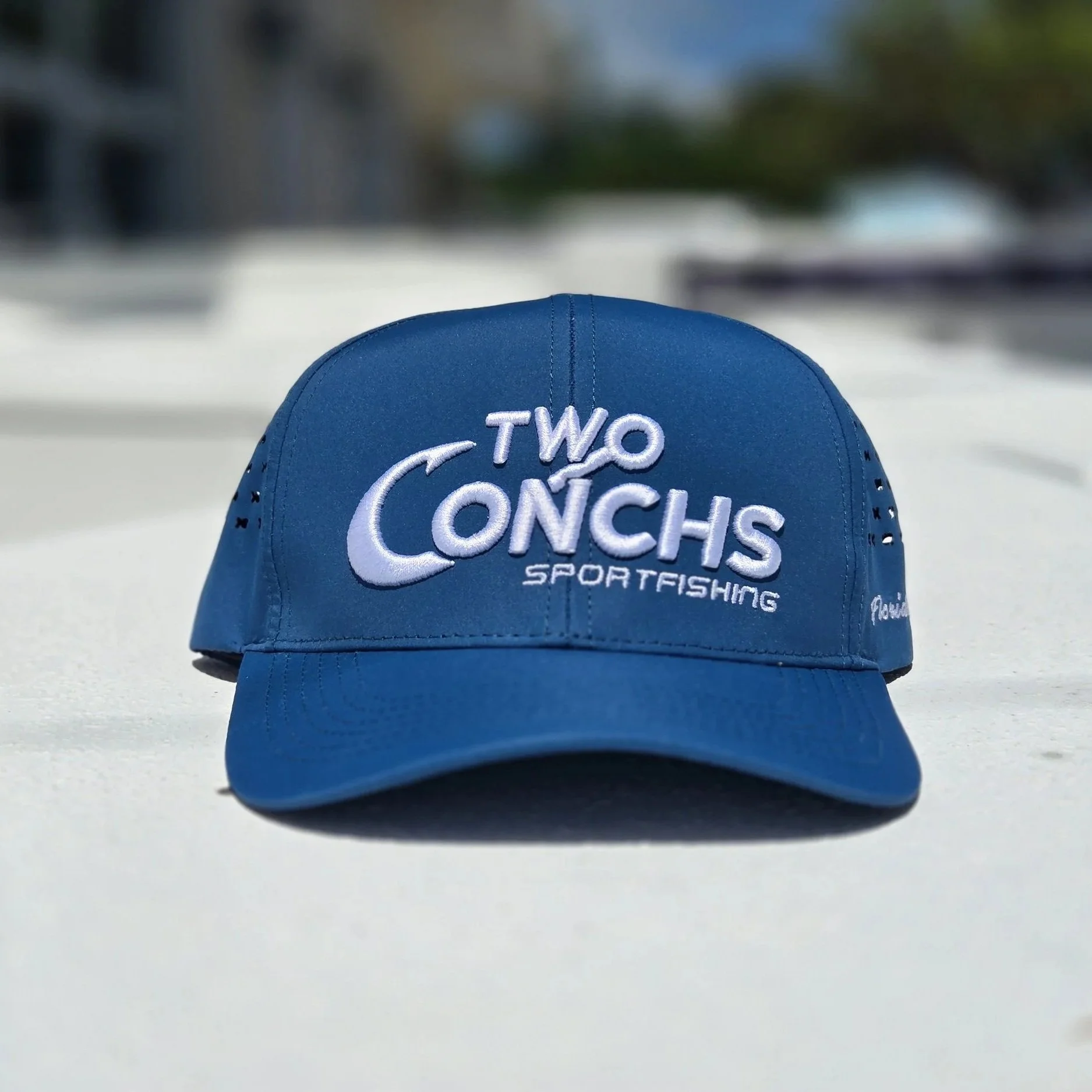 Navy Weather-Tek Hat — Two Conchs Gear